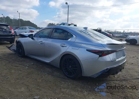 2021 Lexus Is 350 F Sport z USA, uszkodzony, nr VIN JTHGZ1B25M5037853